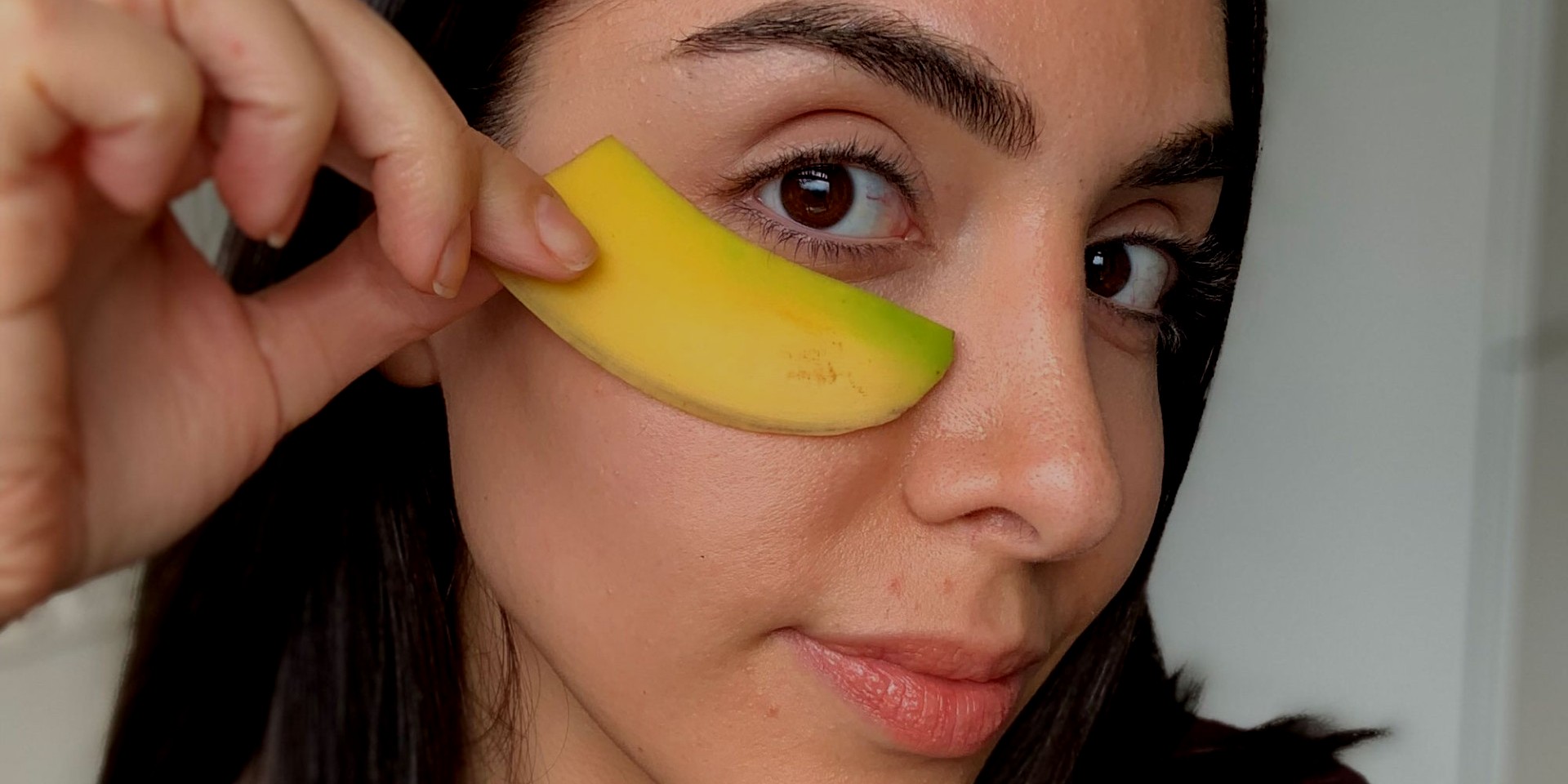 using banana peel